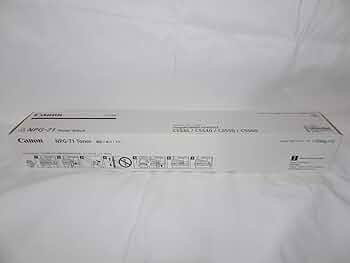 Amazon | Canon (キヤノン）純正 NPG-71 トナー ブラック NPG71 NPG-71