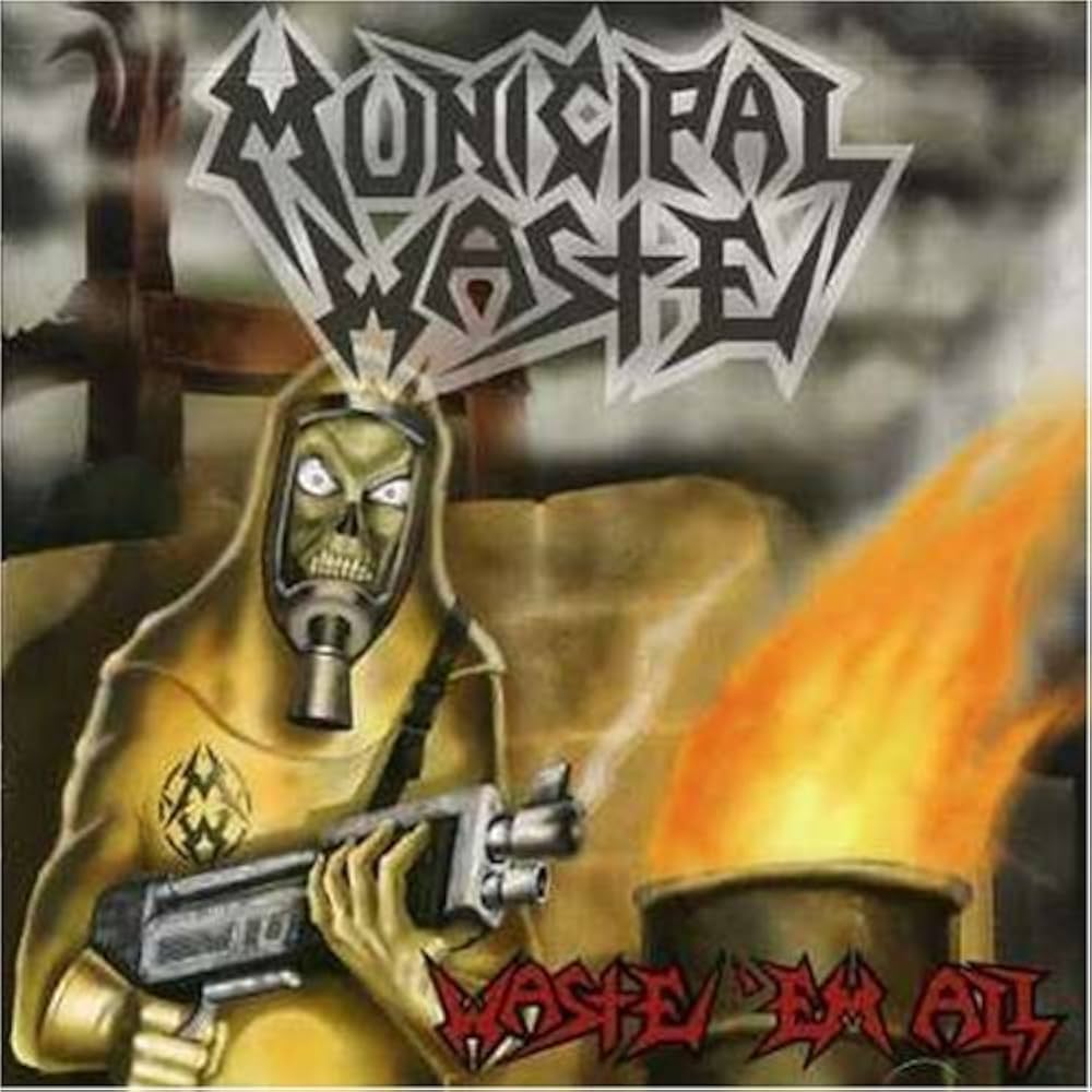 municipal waste 長袖&DVDクロスオーバー スラッシュ municipal waste