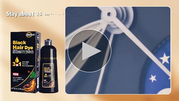 Amazon.com : lymznus Herbal Black Hair Dye Shampoo 3 in 1 for Gray