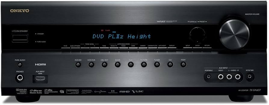 Amazon.co.jp: ONKYO HDサラウンド対応AVセンター 最大出力185W×7ch TX