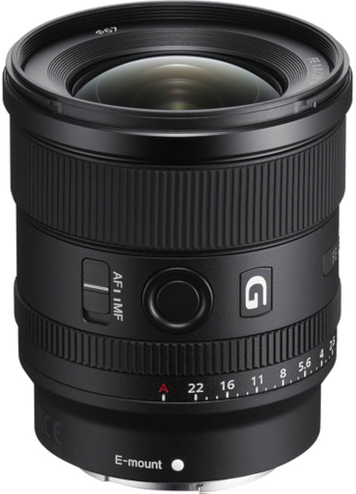 Amazon.com : Sony FE 20mm F1.8 G Ultra-Wide Prime Lens (SEL20F18G