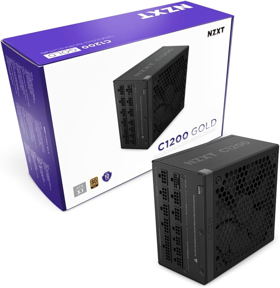 Amazon.com: NZXT C1200 Gold ATX 3.1 - Fully Modular Low-Noise PC