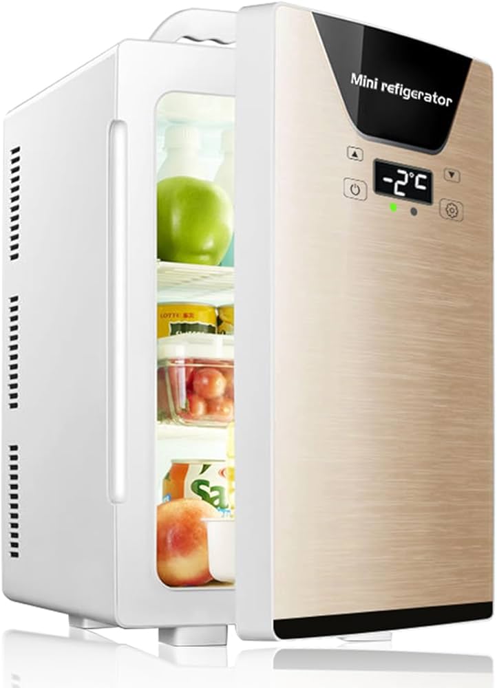 Amazon.co.jp: PLIOSN 小型冷蔵庫 22L 小型 冷温庫 ミニ冷蔵庫