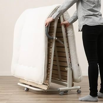 Amazon.co.jp: ニトリ(NITORI) シングル 折りたたみ桐すのこパイプ