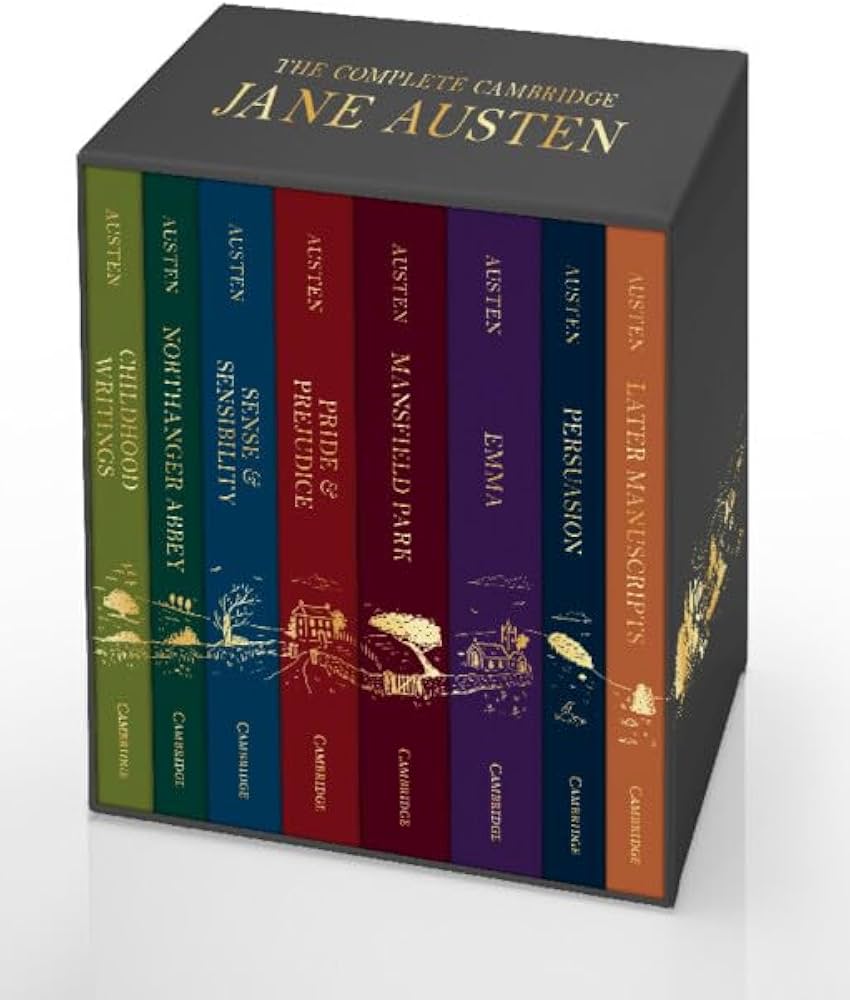 Amazon.com: The Complete Cambridge Jane Austen 8 Volume Hardback