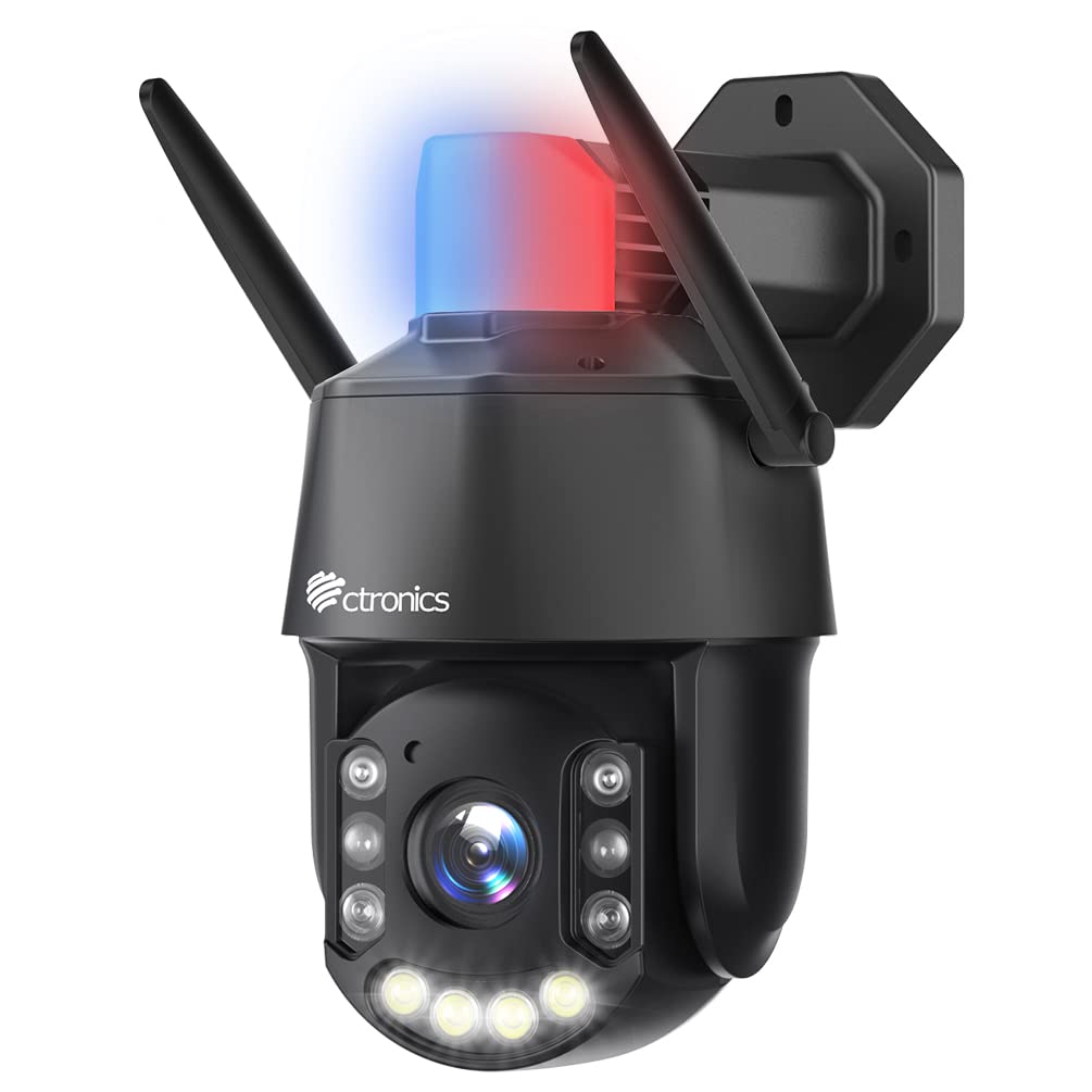 Amazon.co.jp: 【 30倍光学ズーム】 Ctronics 防犯カメラ 屋外 AI検知