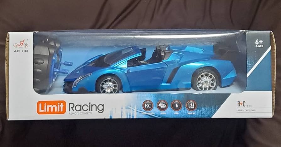 Amazon.co.jp: RC RC Limit Racing Lamborghini Veneno (Blue Open Car