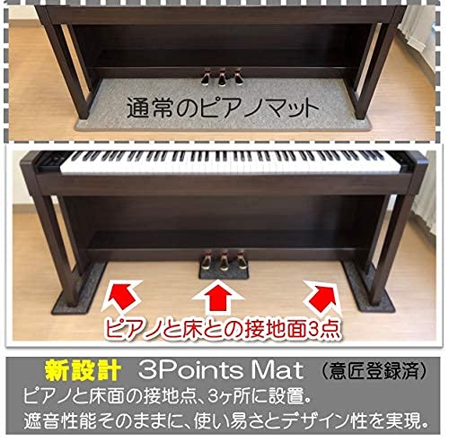 Amazon.co.jp: 【防音/防振マットセット 高低自在椅子＆ヘッドホン付き
