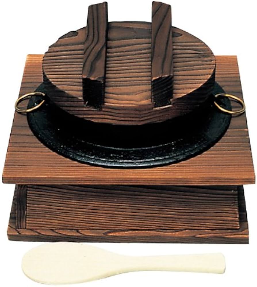 Amazon｜五進 鉄 2人用 釜めしセット(G-32)｜ご飯鍋・文化鍋