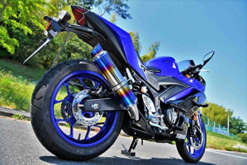 BEAMS BEAMS CORSA-EVO2 スリップオンマフラー ヒートチタン YZF-R25