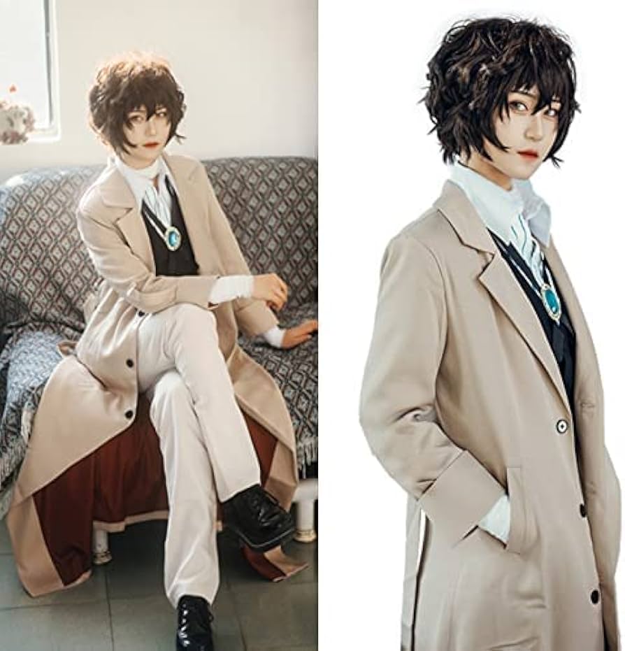 Amazon | 太宰治 コスプレ服 文豪ストレイドッグスcosplayに適用 だ