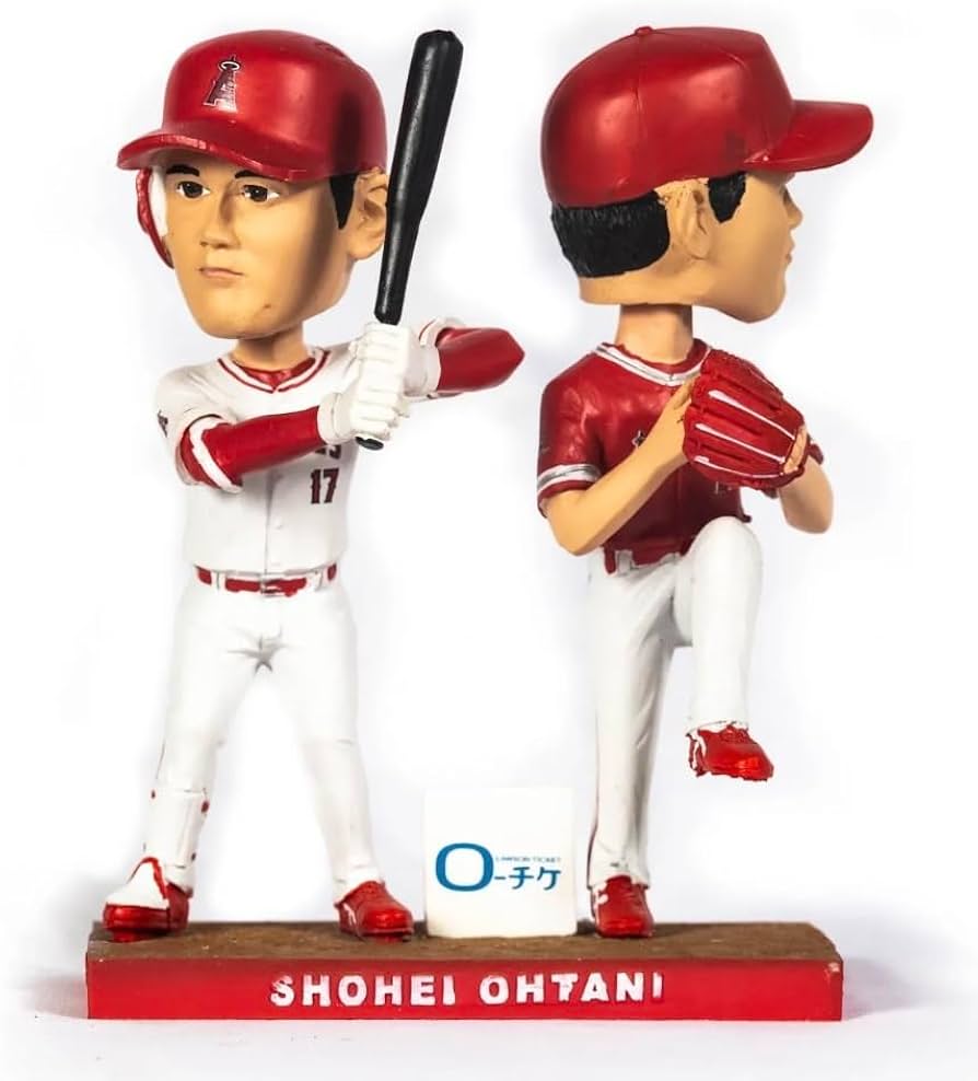 Amazon.co.jp: 二刀流【球場限定】大谷翔平 エンゼルス ボブルヘッド