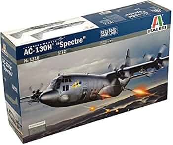 Amazon | AC-130H Spectre Gunship Aircraft 1/72 Italeri by Italeri