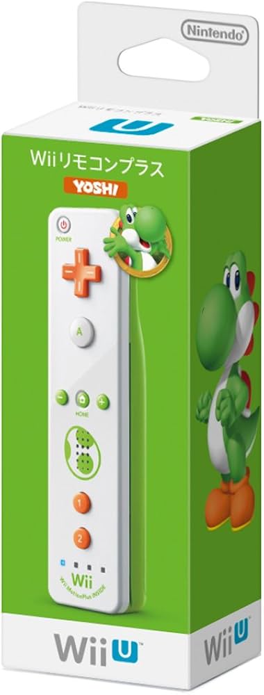 Amazon.com: Nintendo Wii Remote Plus, Yoshi : Video Games