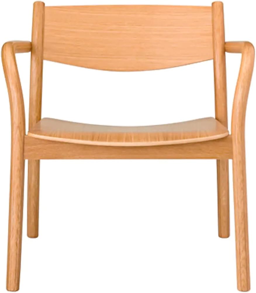 Amazon.co.jp: 無印良品 オーク材ラウンジアームチェア R幅68×奥行61.5