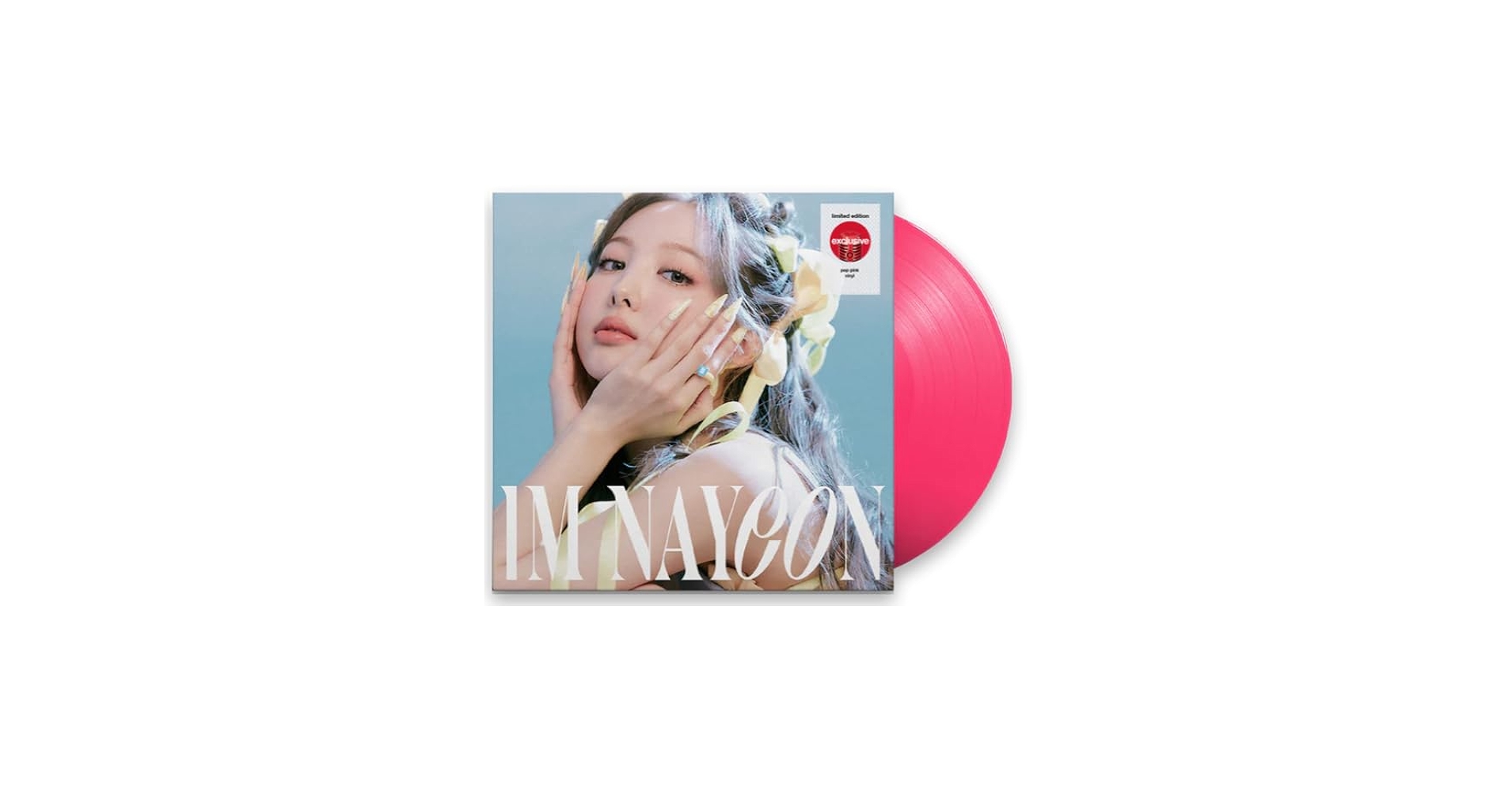 Amazon.com: IM NAYEON Vinyl Record Pop Pink Color: CDs & Vinyl