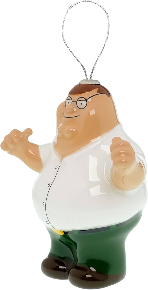 Amazon.co.jp: Family Guy クリスマスオーナメント 2個パック ピーター