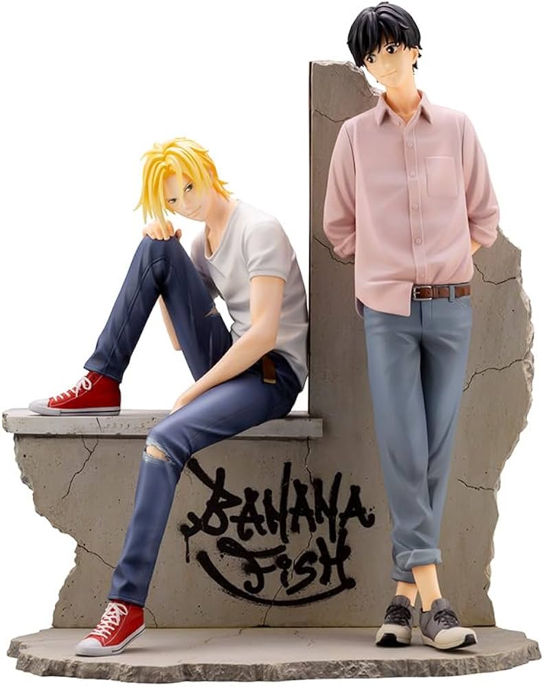 Amazon.com: Kotobukiya Banana Fish ARTFX J Ash & Eiji 1/8 Scale