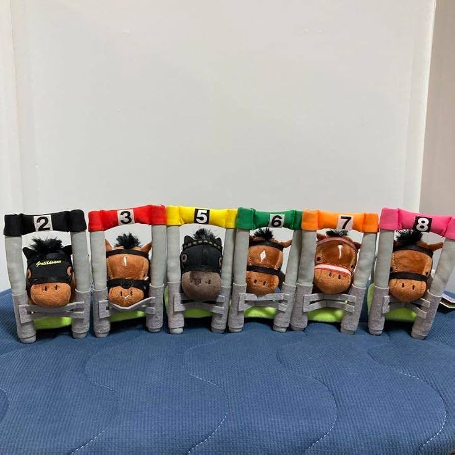 Amazon.co.jp: サラブレッドコレクション ゲートインぬいぐるみ 全6種