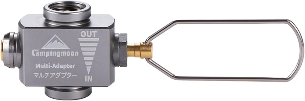 Amazon.com : camping moon Fuel Canister Refill Adapter, Isobutane