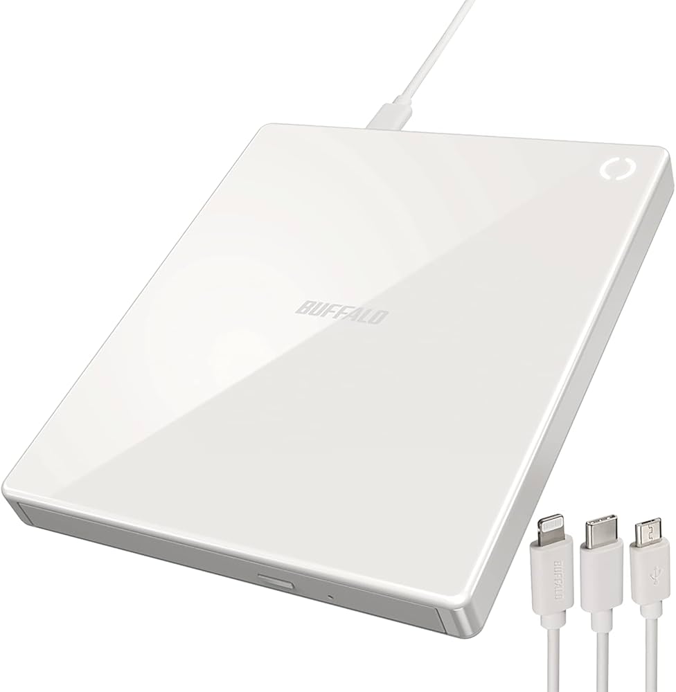 Amazon.co.jp: バッファロー ラクレコ+ iPhone スマホ CD 取り込み CD