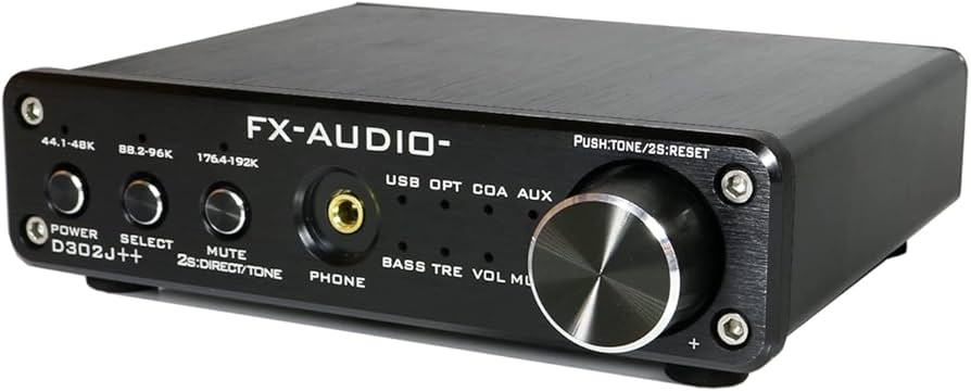 Amazon.co.jp: FX-AUDIO- D302J++[ブラック] ハイレゾ対応デジタル