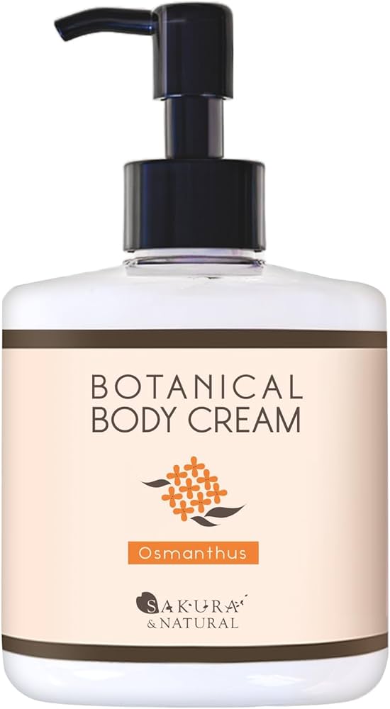 Amazon | SAKURA&NATURAL 金木犀 ボディクリーム 保湿クリーム ハンド