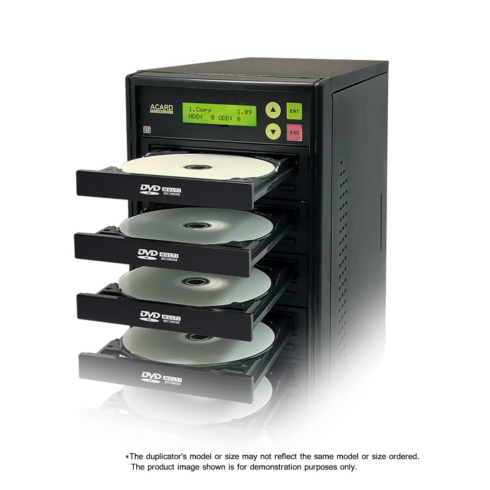 Amazon.com: ACARD TECHNOLOGY 1 to 5 24X Burner CD DVD Duplicator