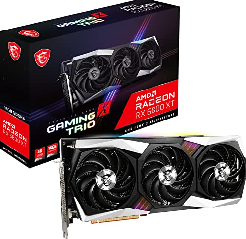 Amazon | MSI Radeon RX 6800 XT GAMING X TRIO 16G | MSI