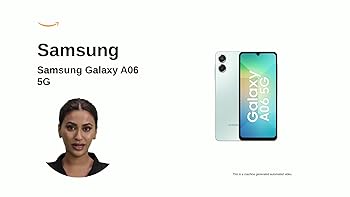 Samsung Galaxy A06 5G (Light Green, 6GB RAM, 128GB Storage) | 50MP