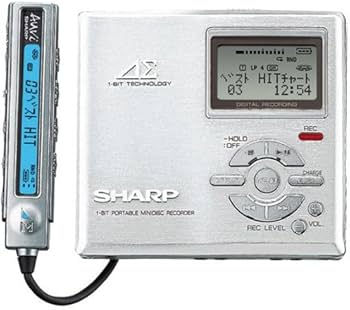 Amazon.co.jp: SHARP アウヴィ MD-DR7-S MDプレーヤー (シルバー