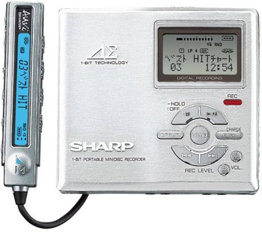 Amazon.co.jp: SHARP アウヴィ MD-DR7-S MDプレーヤー (シルバー