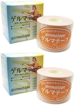 Amazon | 【日本薬興】ゲルマテープ（幅5cm×長さ5m）（2箱セット