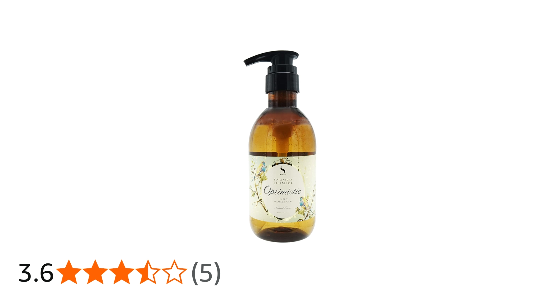 Amazon | オプティミスティック ボタニカル シャンプー D 400ml ボトル