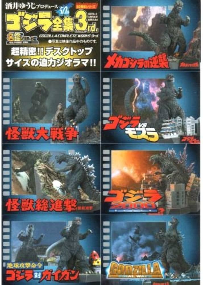 Amazon.co.jp: バンダイ 酒井ゆうじプロデュース ゴジラ全集 3rd. 怪獣