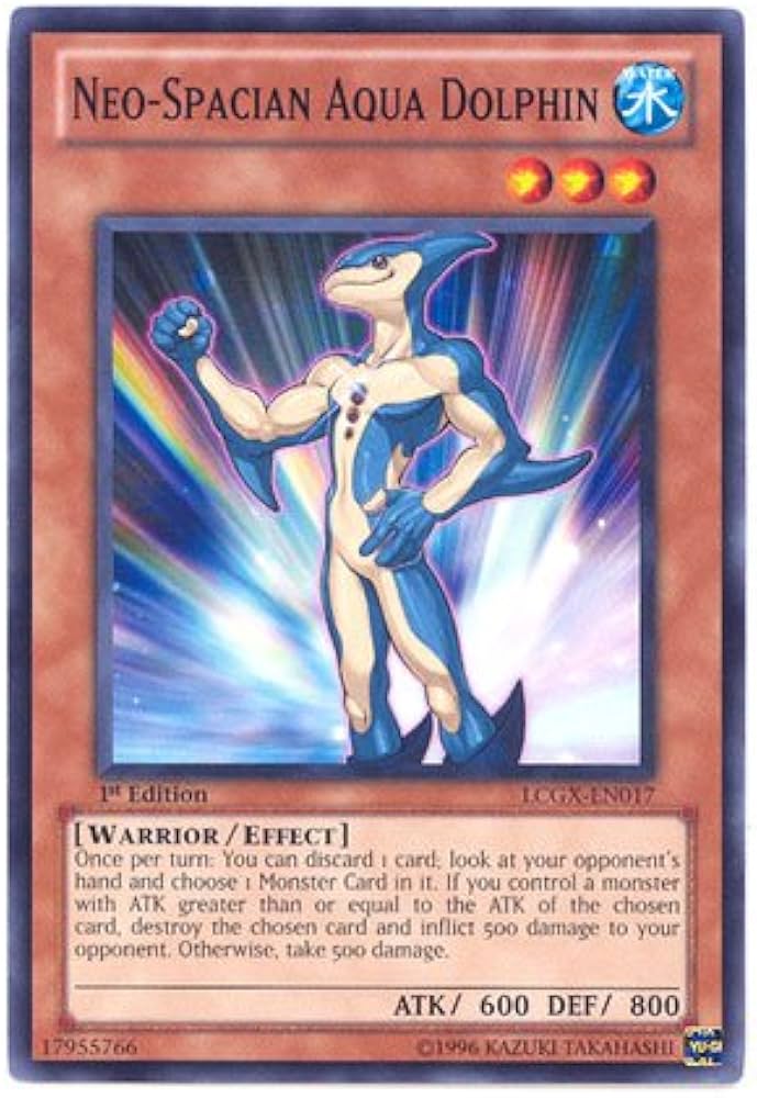 Amazon.co.jp: 遊戯王 英語版 LCGX-EN017 Neo-Spacian Aqua Dolphin N