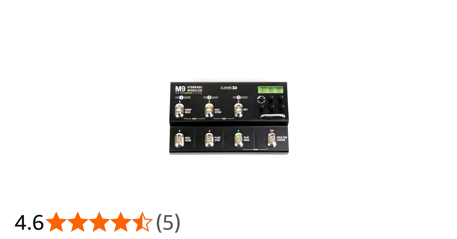 Amazon | Line 6 ストンプボックスモデラー Stompbox Modeler M9