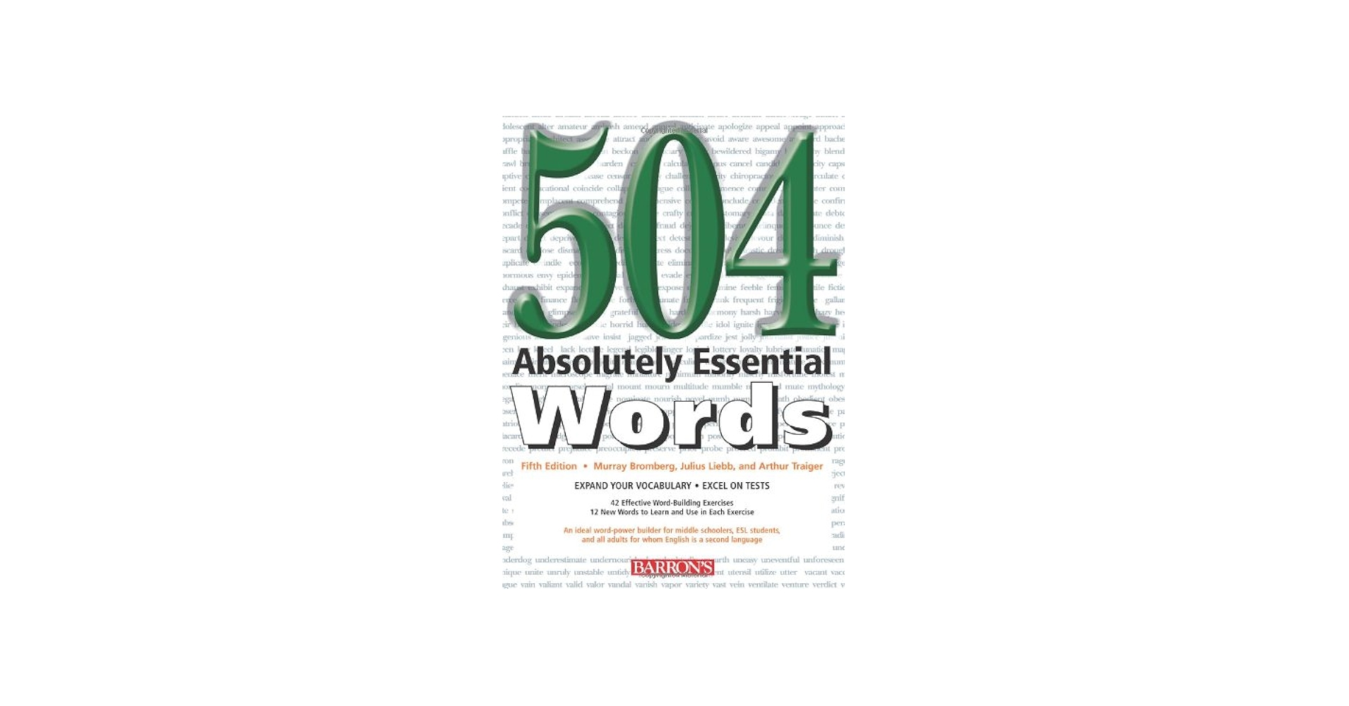 Amazon.com: 504 Absolutely Essential Words: Bromberg, Murray