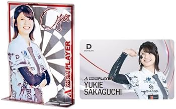 Amazon.co.jp: ダーツライブカードPLAYER GOODS第四弾坂口優希恵選手