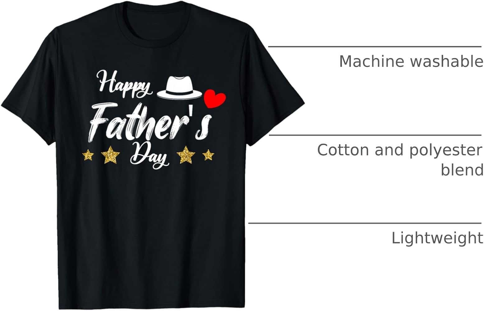 Amazon.com: Happy Father's Day 2025 Tshirt for Men Dad Grandpa