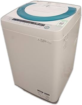 Amazon.co.jp: シャープ 7.0kg 全自動洗濯機 グリーン系SHARP 穴なし槽