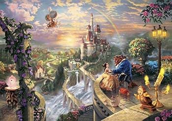 Amazon.co.jp: 西洋絵画 ディズニー 美女と野獣 42x30cm トーマス