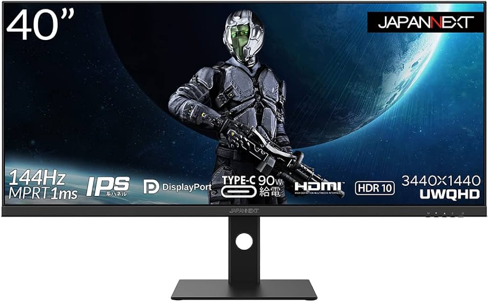 Amazon.co.jp: JAPANNEXT 40 inch IPS Panel Supports UWQHD