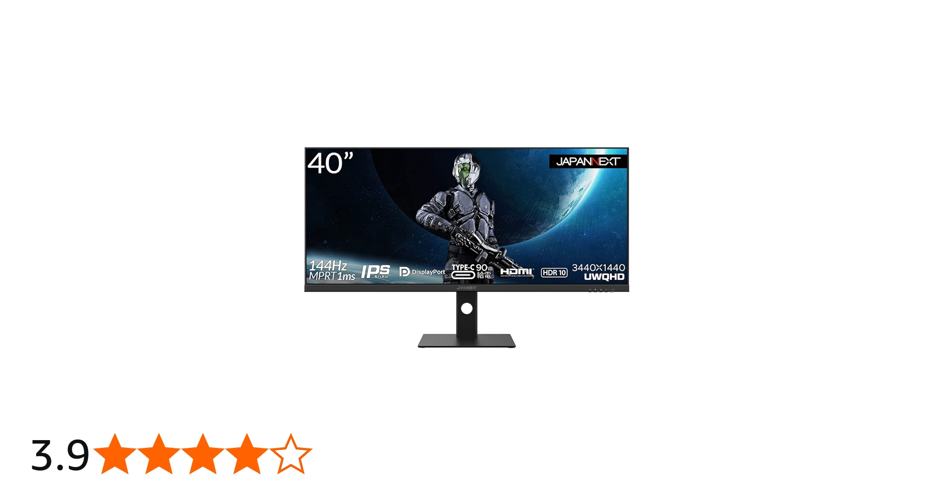 Amazon.co.jp: JAPANNEXT 40インチ ゲーミングモニター 144Hz 1ms