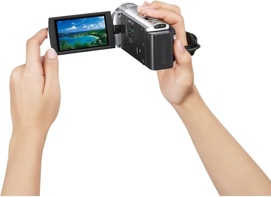 Amazon.com : Sony DCR-SX45 Handycam Camcorder (Silver) : Electronics