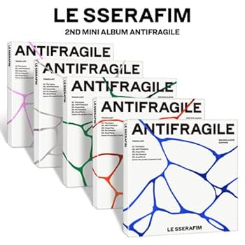 COMPACT Ver. ) LE SSERAFIM ANTIFRAGILE 2nd Mini Album ( RUBY Ver