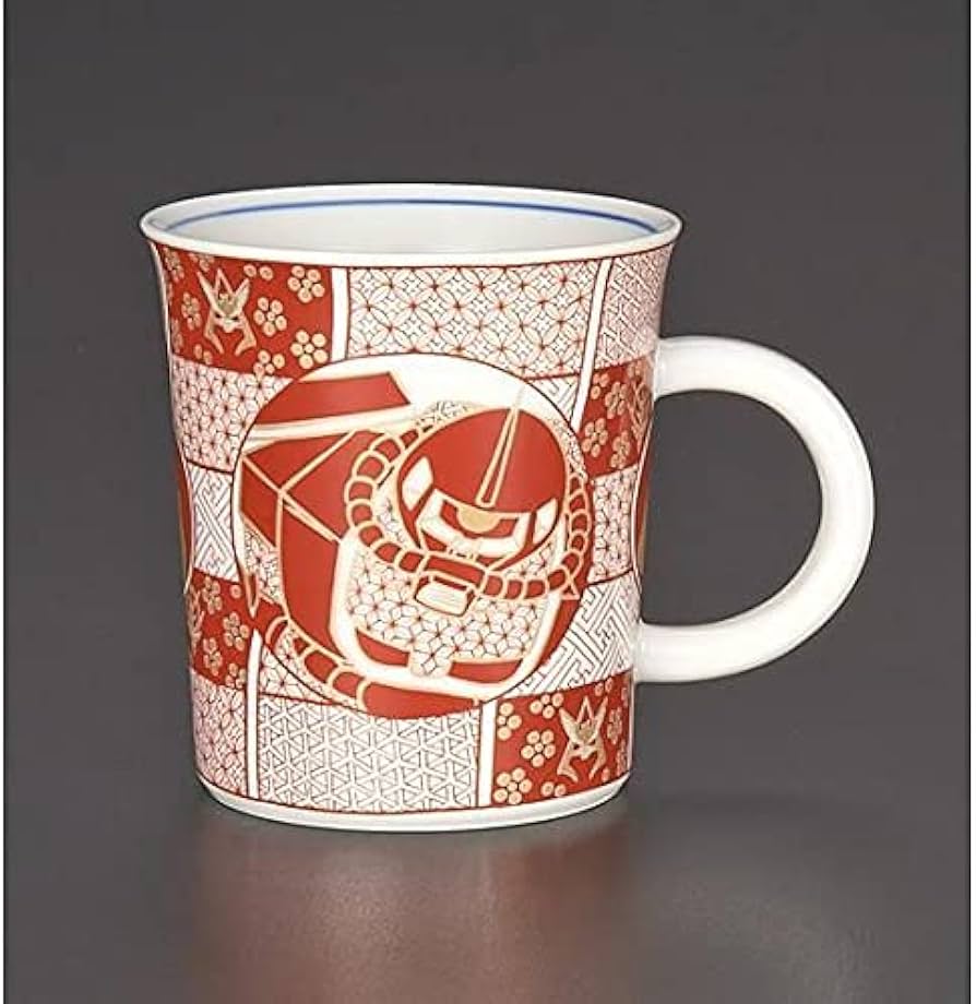 Amazon.co.jp: 九谷焼 ガンダム マグカップ シャア ザク 赤い彗星