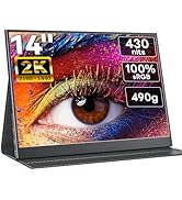 Amazon.co.jp: Upperizon モバイルモニター 14インチ 2K IPSパネル 100