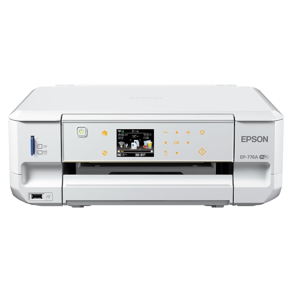 Amazon.co.jp: EPSON インクジェット複合機 Colorio EP-776A 無線 有線