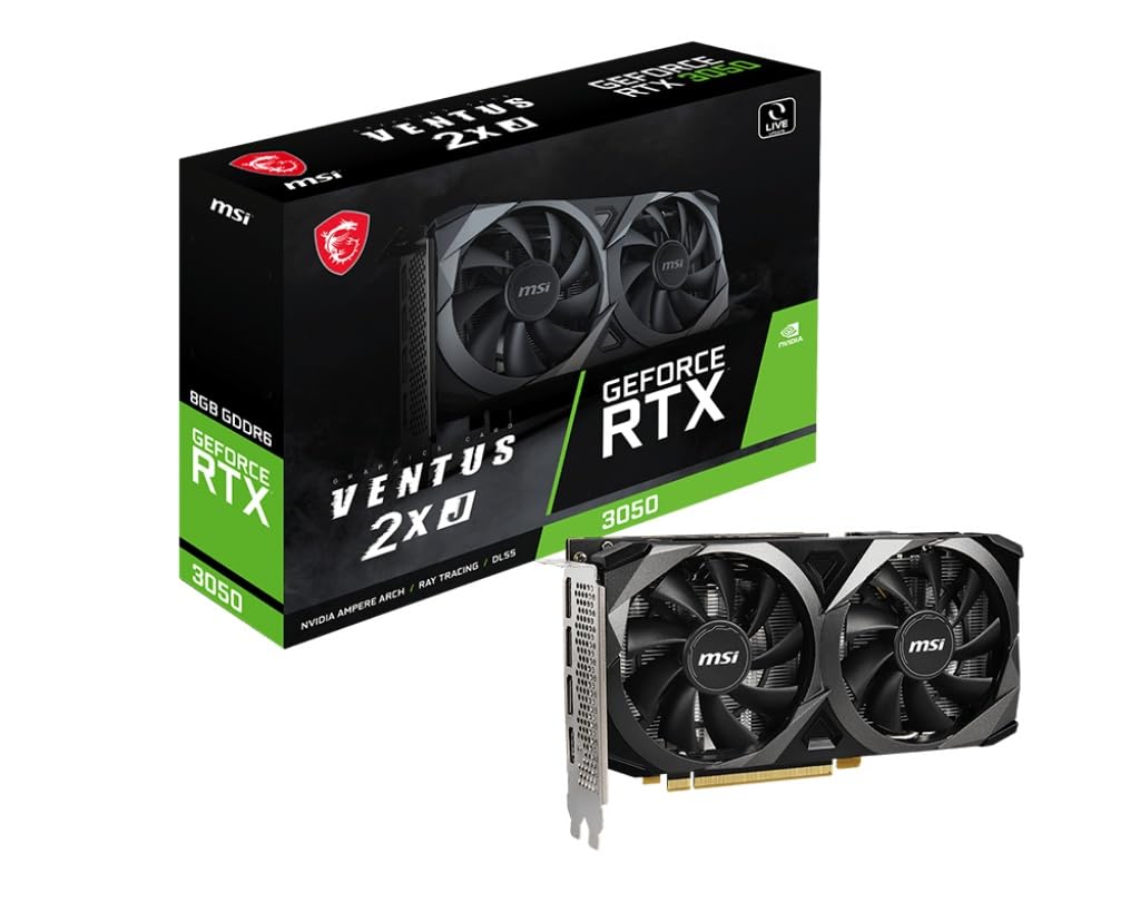 Amazon | MSI GeForce RTX 3050 VENTUS 2X J 8G OC グラフィックス
